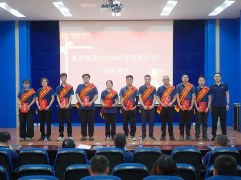 J9集团电气集团召开2024年度质量月总结赞美大会