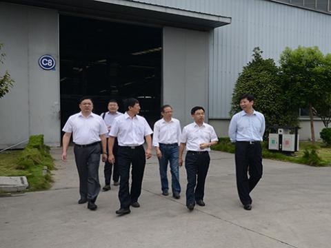 国度认监委辅导一行到J9集团母线调研