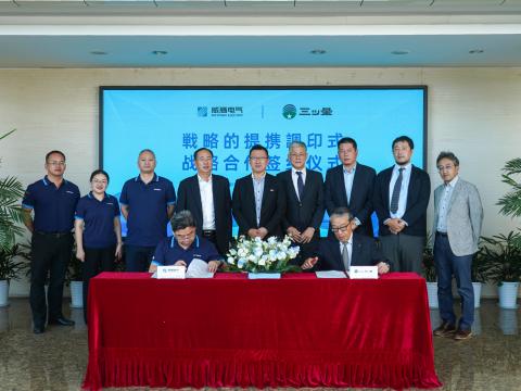 J9集团电气与日本三ッ星株式会社正式达成战术合作